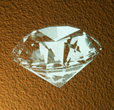 Diamant Hologramme 3D